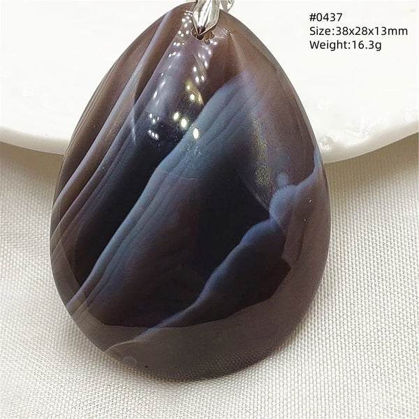 Black Red Agate Pendant-ToShay.org