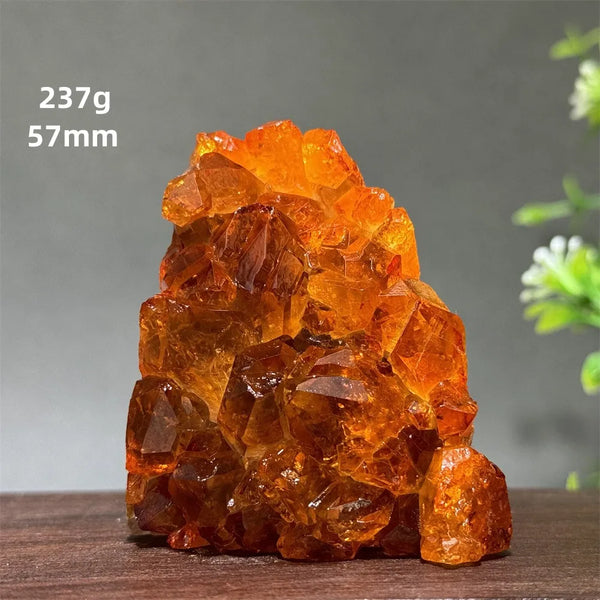 Orange Citrine Cave Cluster-ToShay.org