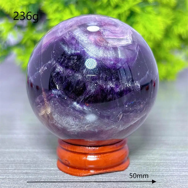 Violet Fluorite Crystal Ball-ToShay.org