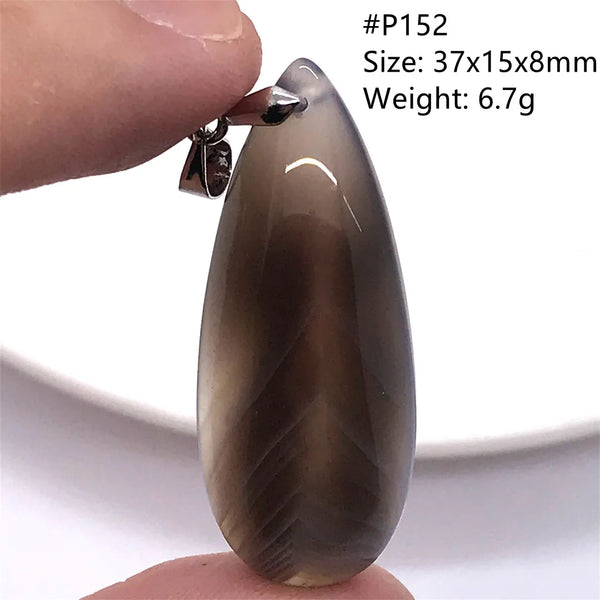 Black Lace Agate Pendant-ToShay.org