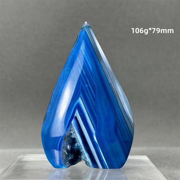 Blue Agate Torch-ToShay.org