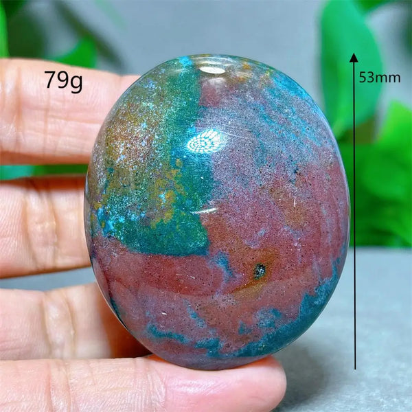 Ocean Jasper Palm Stone-ToShay.org