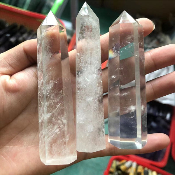 Clear Quartz Crystal Wand-ToShay.org