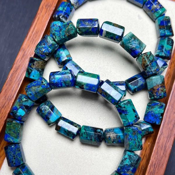 Blue Malachite Bracelet-ToShay.org