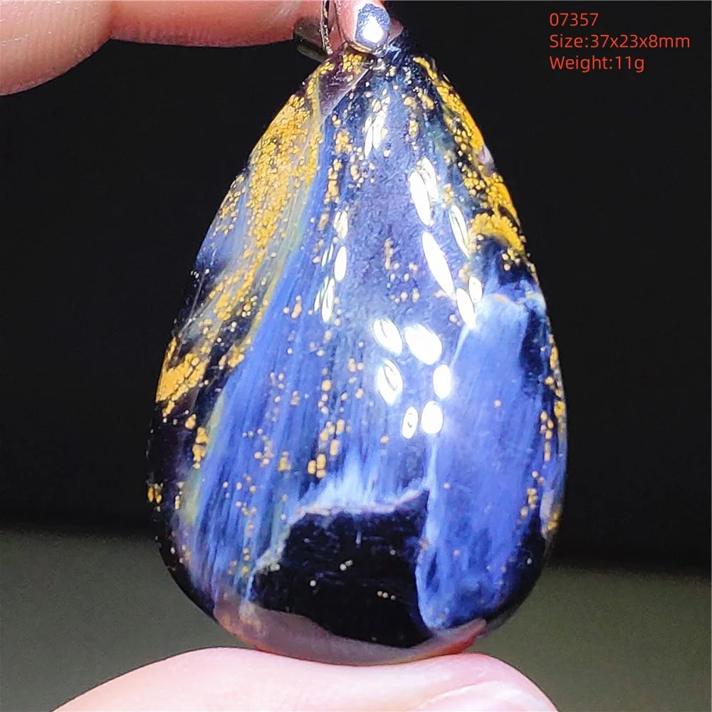 Blue Pietersite Pendant-ToShay.org