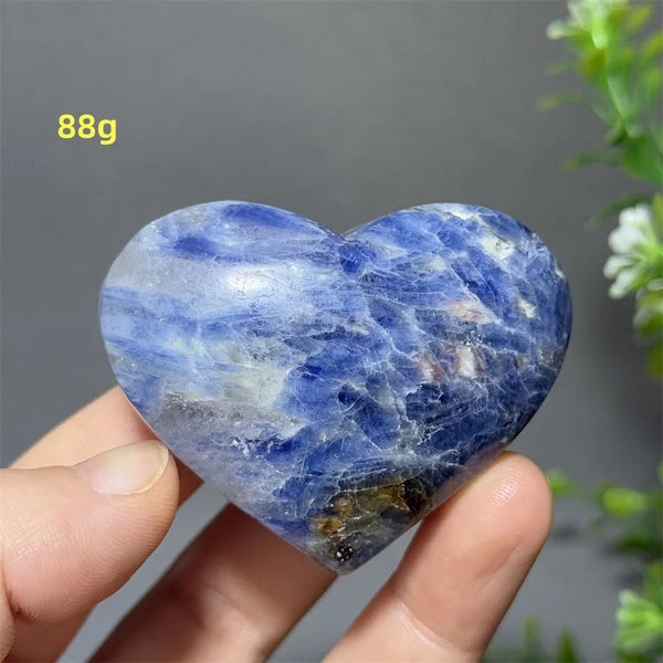 White Blue Crystal Hearts-ToShay.org