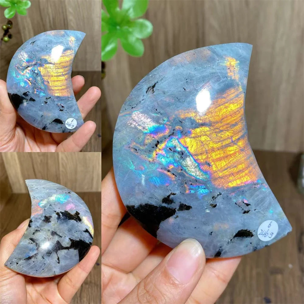 Purple Labradorite Moon-ToShay.org