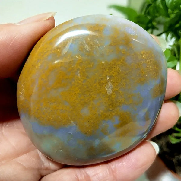 Ocean Jasper Palm Stone-ToShay.org