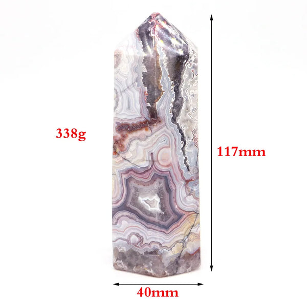 Grey Agate Tower Point-ToShay.org