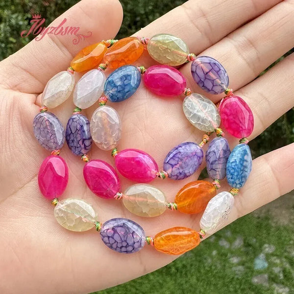 Mixed Cracked Agate Beads-ToShay.org