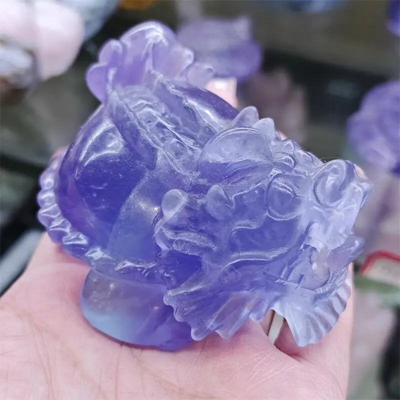 Purple Fluorite Pixiu-ToShay.org
