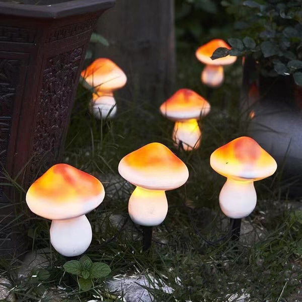 Mushroom Solar Lights-ToShay.org