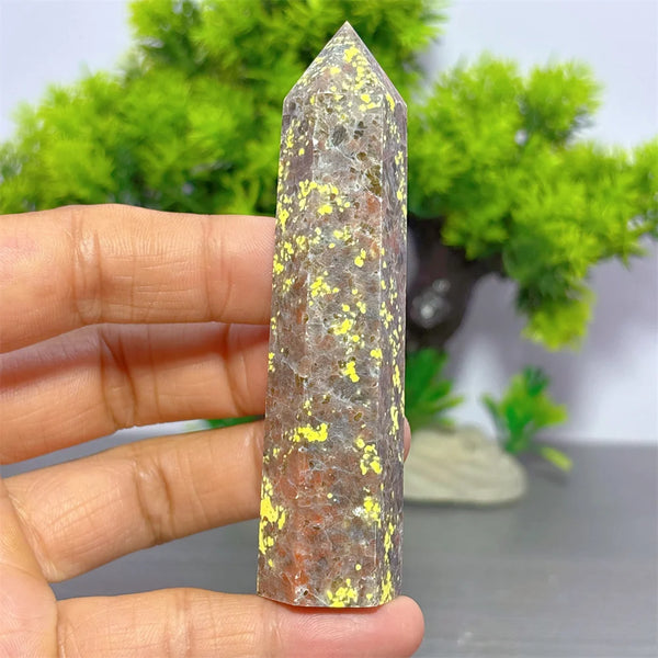 Yellow Pink Tourmaline Tower-ToShay.org