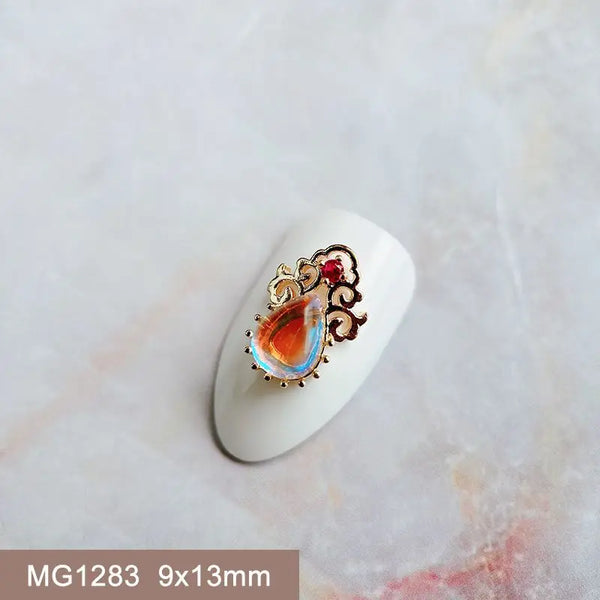 Mixed Gold Crystal Charms-ToShay.org