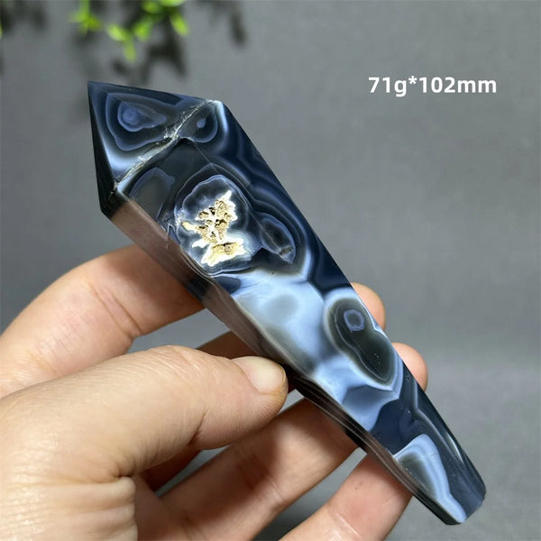 Black Agate Scepter-ToShay.org