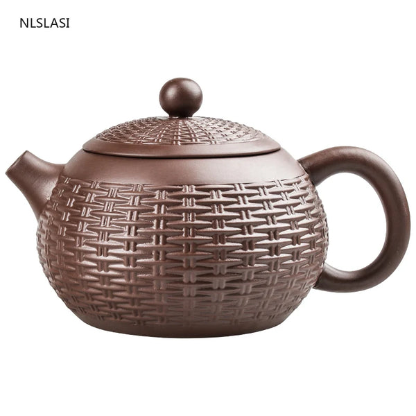 Yixing Clay Bamboo Teapot-ToShay.org