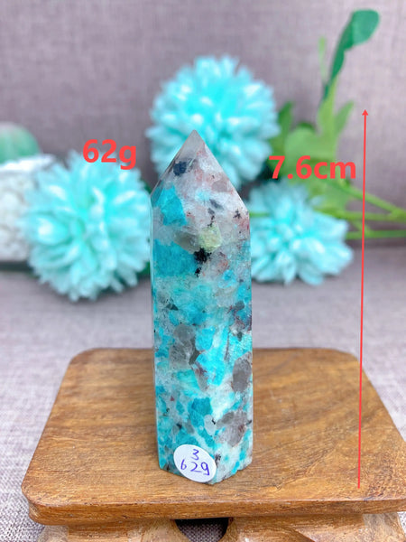 Blue Amazonite Point-ToShay.org