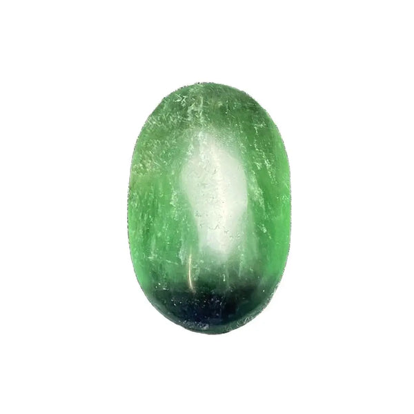 Green Fluorite Palm Stone-ToShay.org