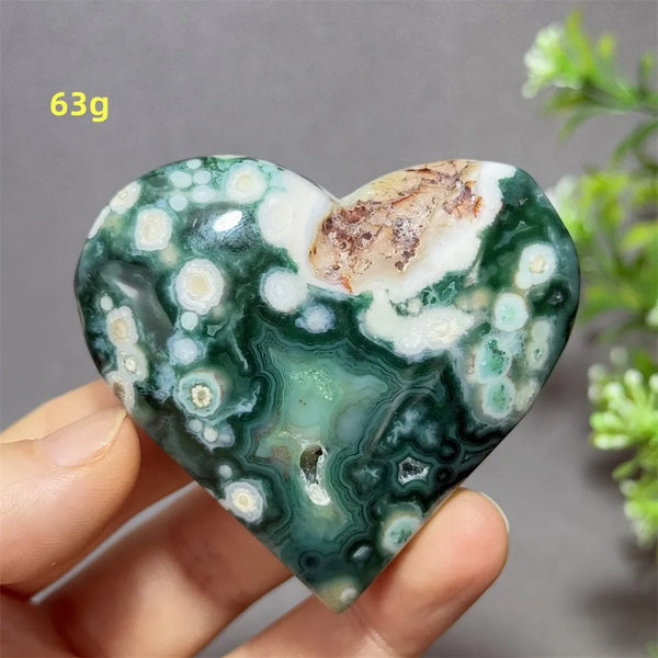 Green Cherry Blossom Agate-ToShay.org