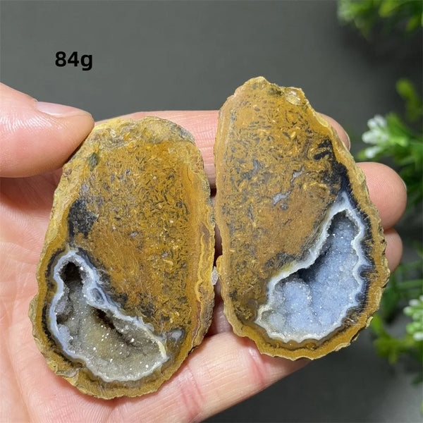 Mixed Agate Crystal Cave Egg-ToShay.org