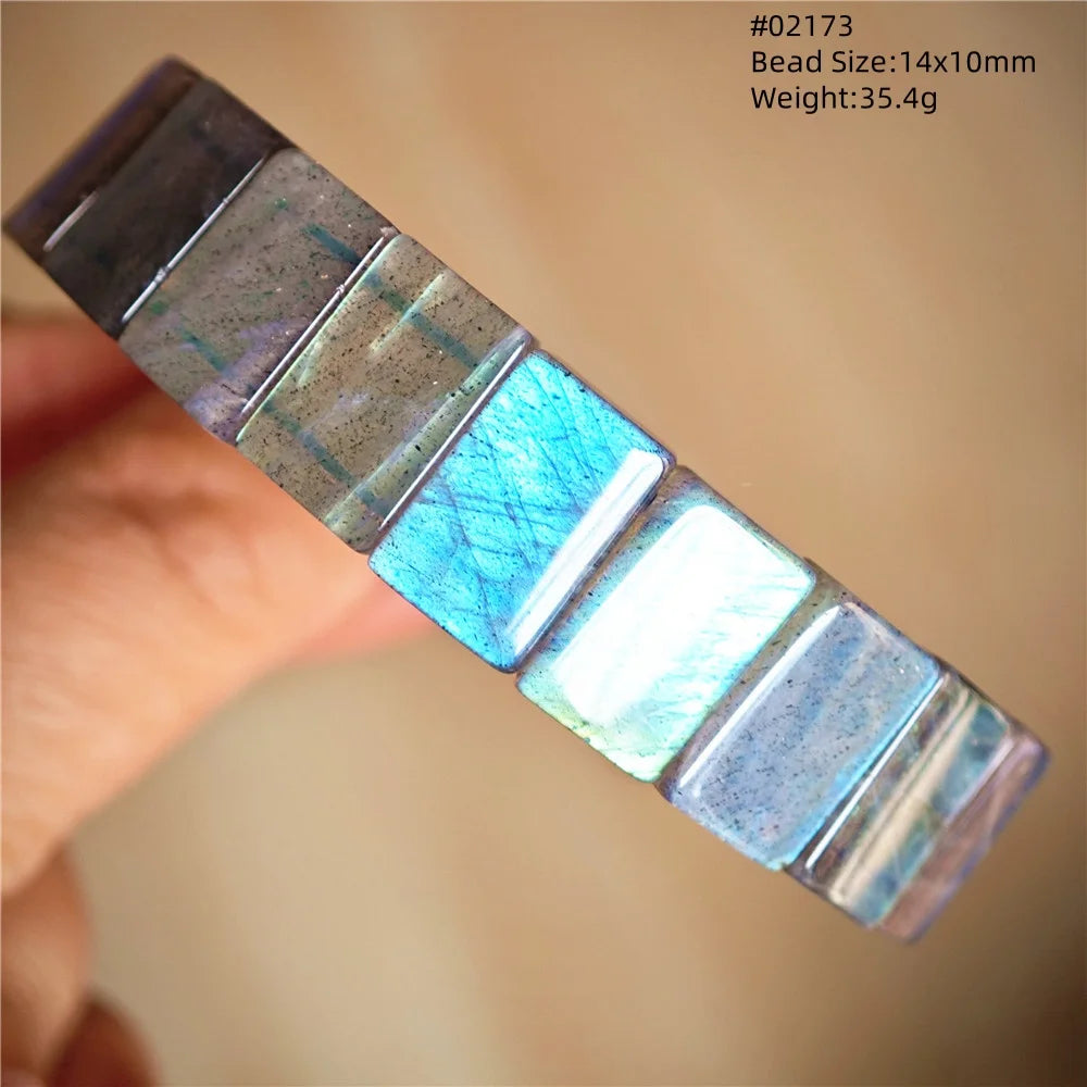 Blue Labradorite Bracelet-ToShay.org