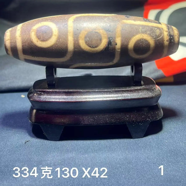 Tibetan Eye Agate Dzi Bead-ToShay.org