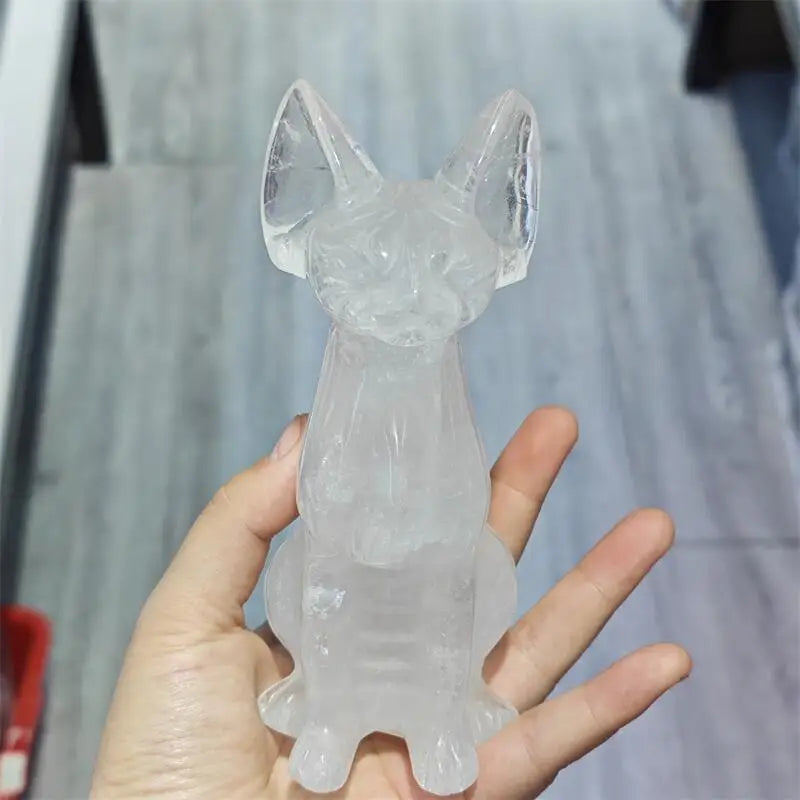 Clear Quartz Cat-ToShay.org