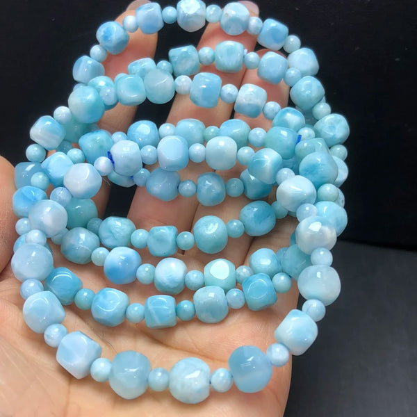 Blue Larimar Bracelet-ToShay.org