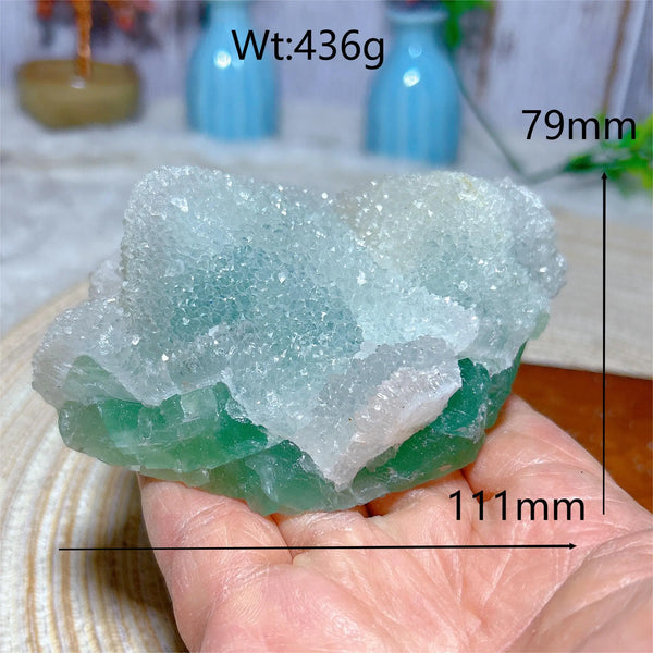 Green Sugar Fluorite-ToShay.org