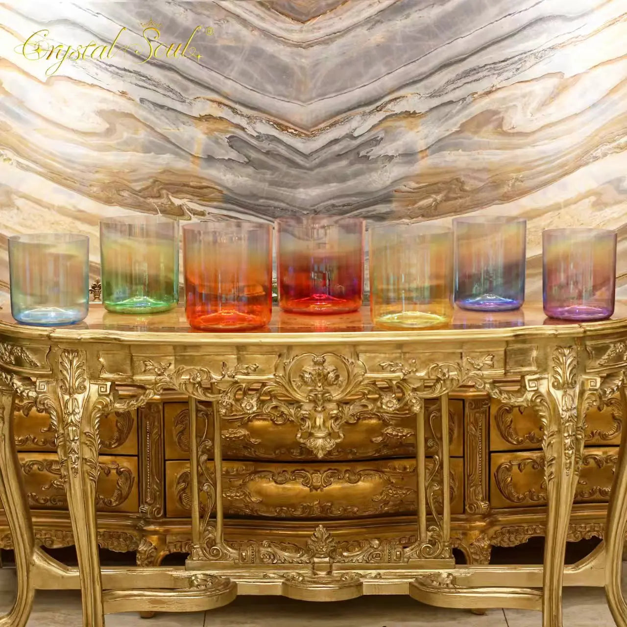Mixed Crystal Singing Bowls-ToShay.org