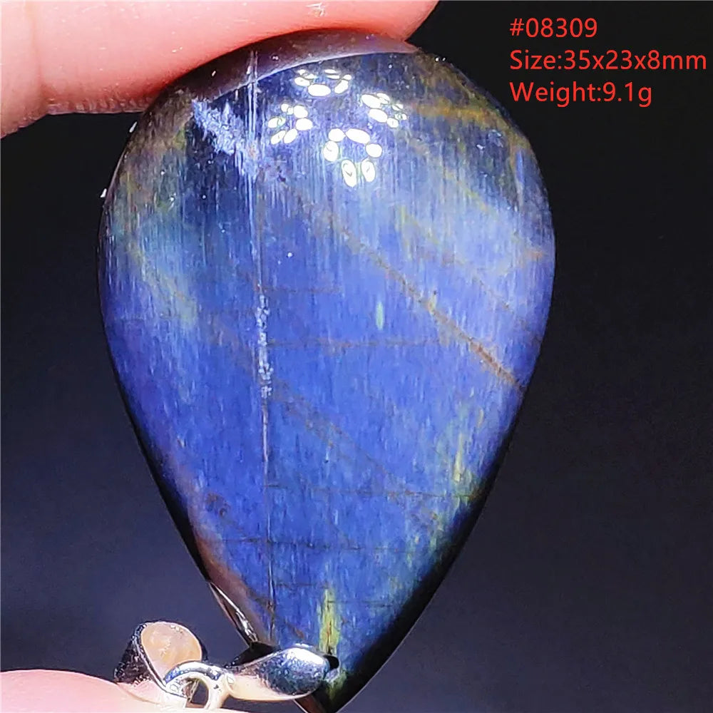Blue Pietersite Pendant-ToShay.org