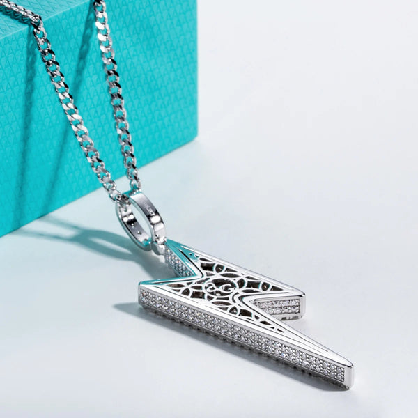 Silver Diamond Lightning Chain-ToShay.org