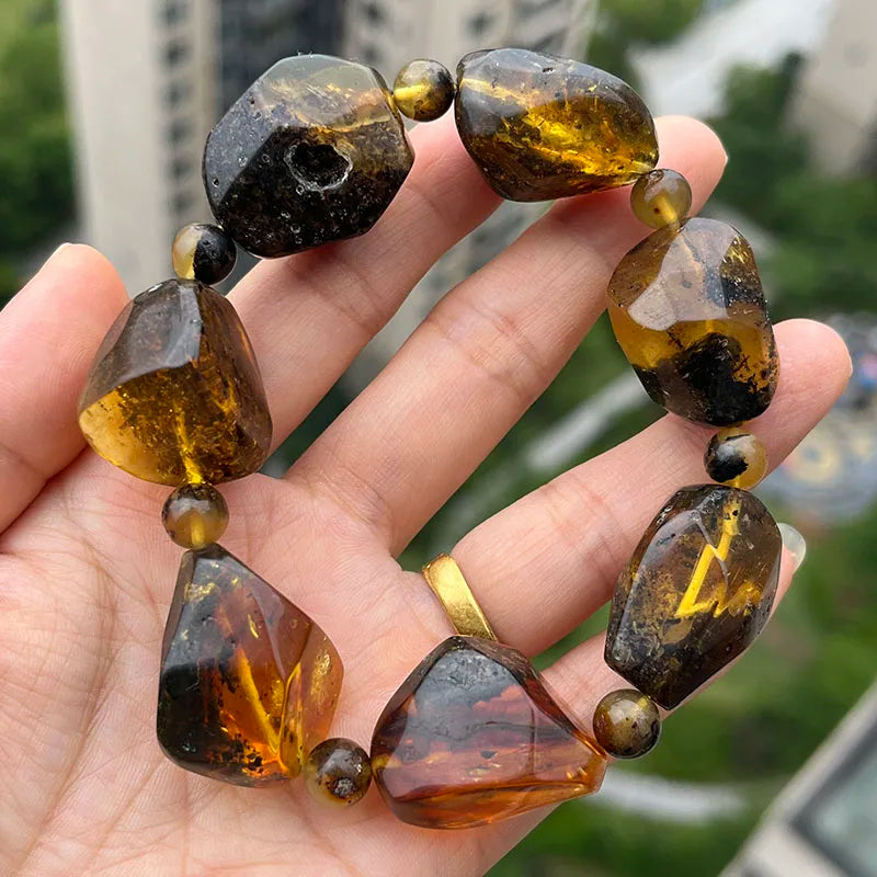 Yellow Amber Bracelet-ToShay.org