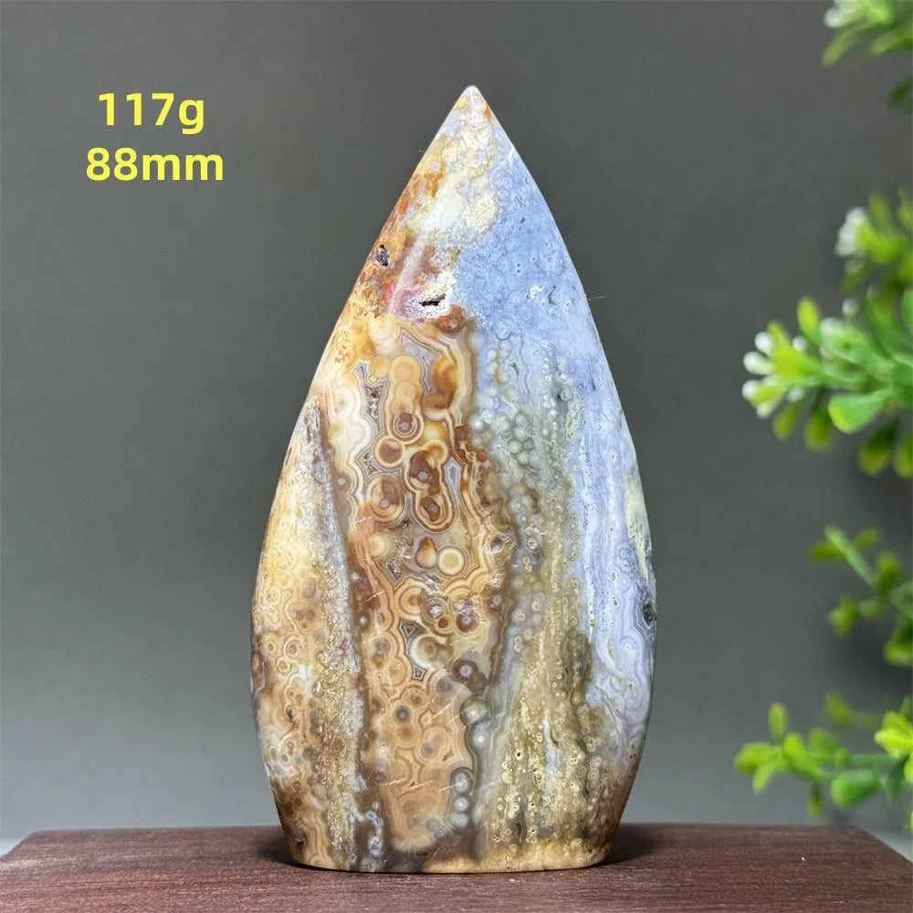 Green Marine Jasper Flame-ToShay.org