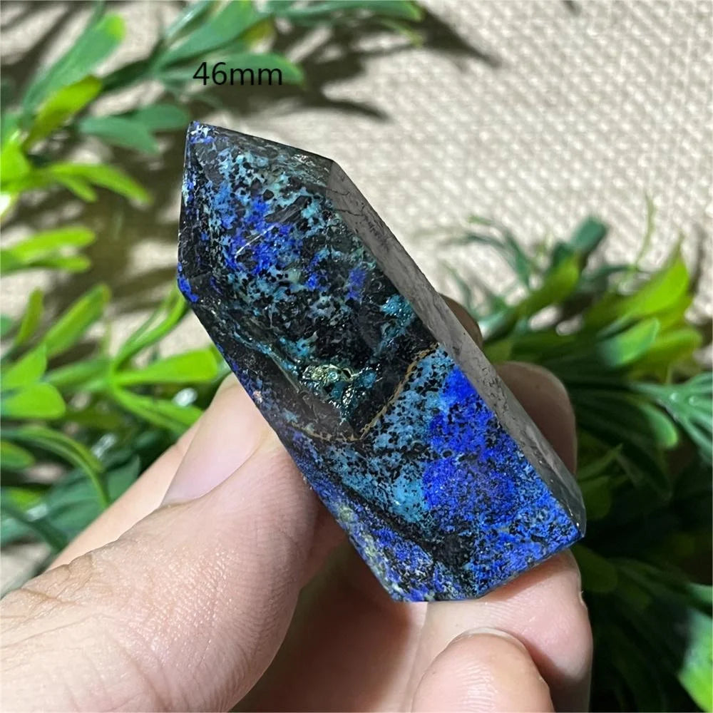 Blue Chrysocolla Point Wand-ToShay.org