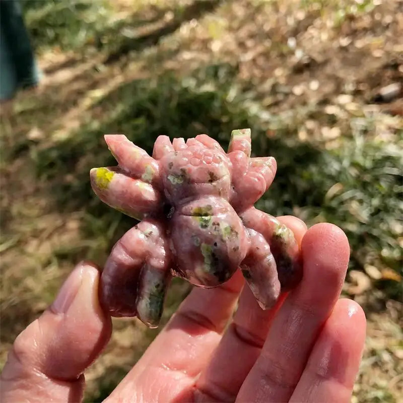 Pink Tourmaline Spider-ToShay.org