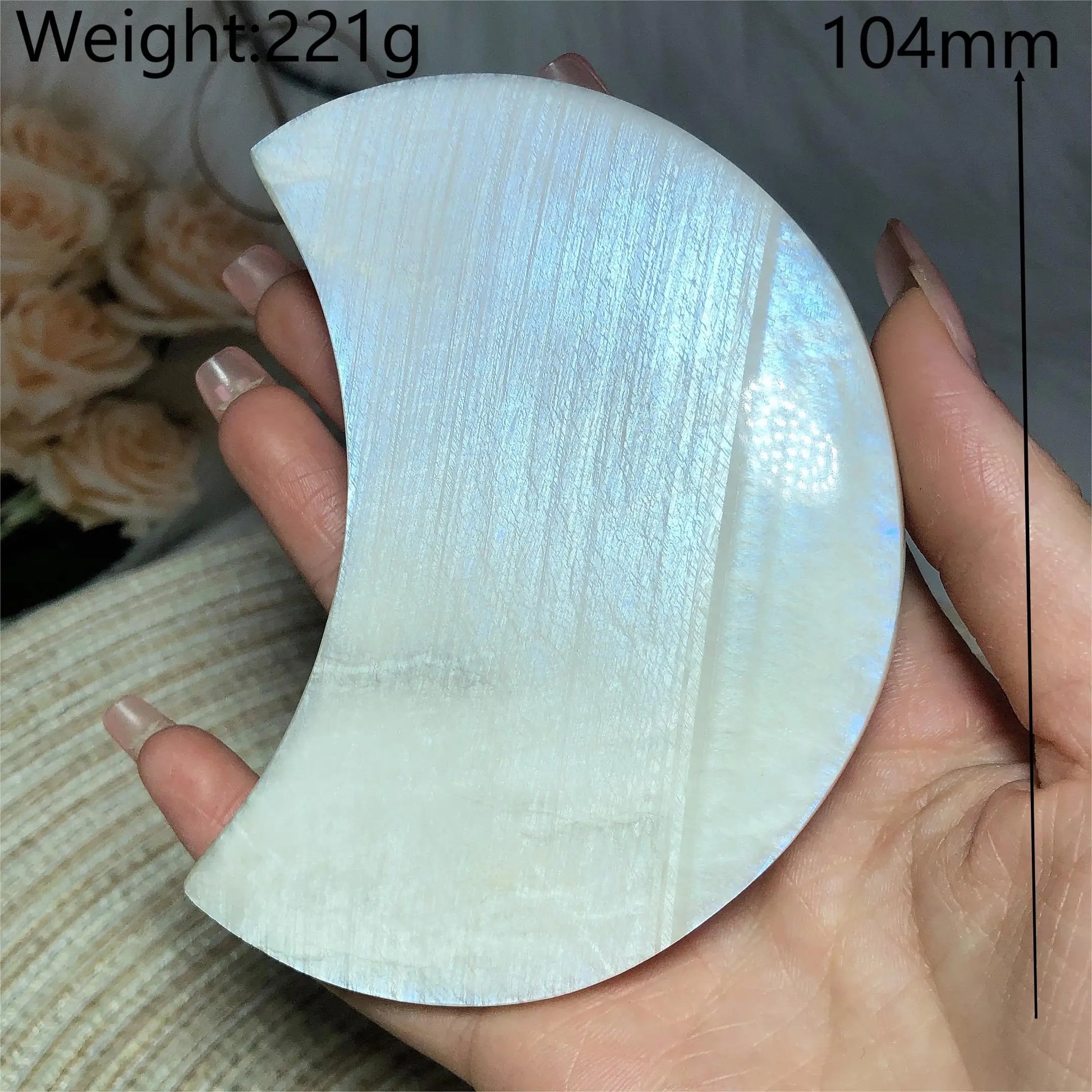 Blue Flash Moonstone Moon-ToShay.org