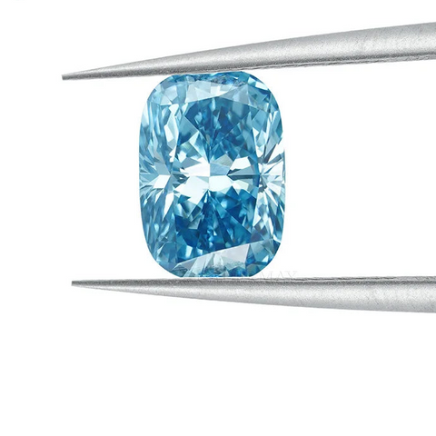 Blue Faceted Diamond-ToShay.org