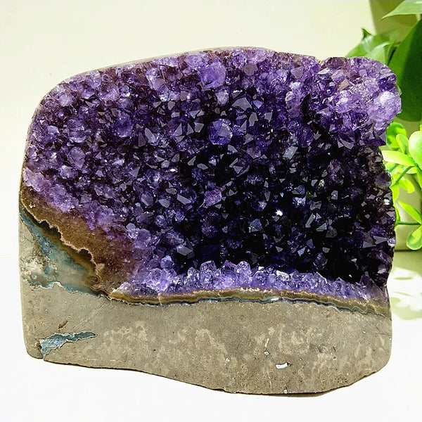 Purple Amethyst Geode Quartz-ToShay.org