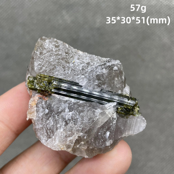 Green Tourmaline Crystal-ToShay.org