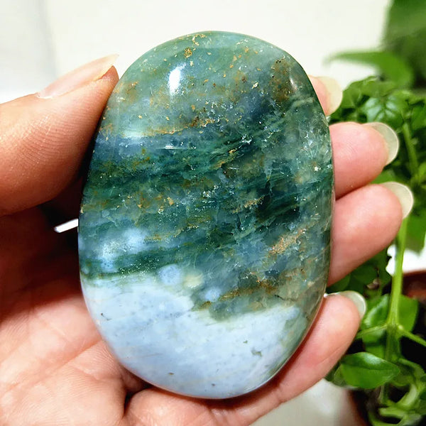 Ocean Jasper Palm Stone-ToShay.org