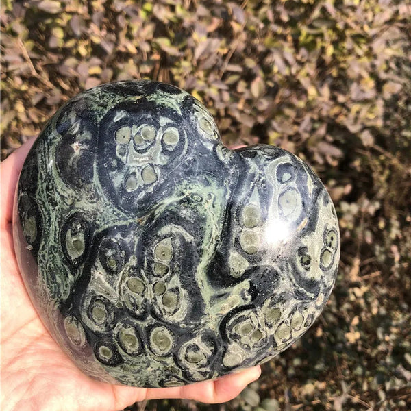 Green Peacock Eye Jasper-ToShay.org