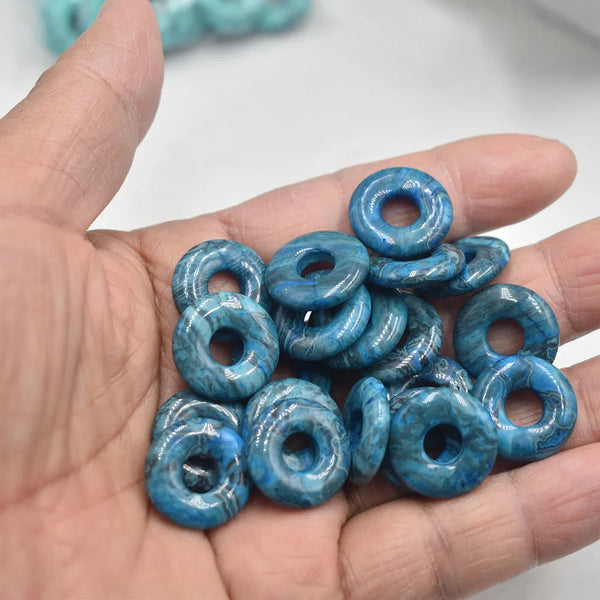 Mixed Crystal Donut Beads-ToShay.org