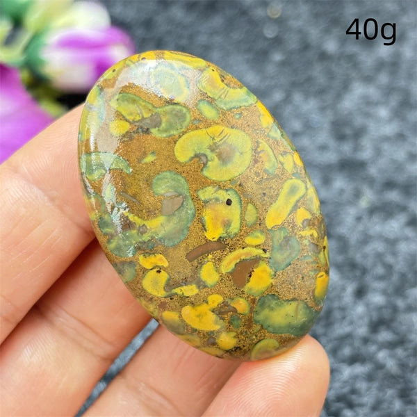 Yellow Yulin Opal Stone-ToShay.org