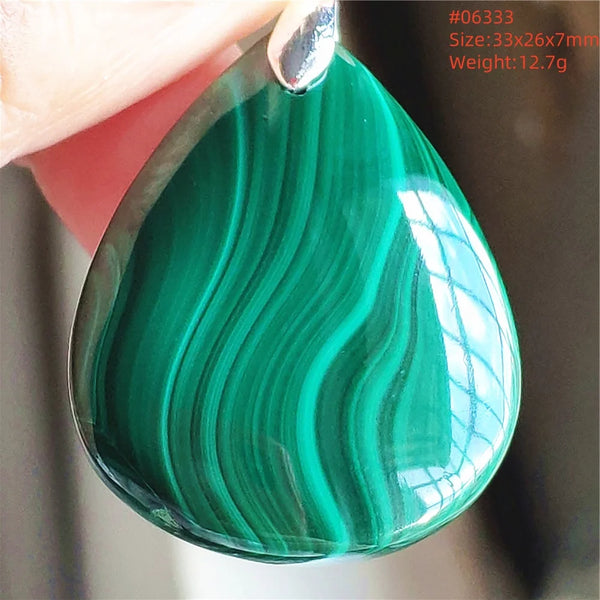 Green Malachite Pendant-ToShay.org