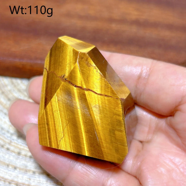 Blue Yellow Tiger Eye Stone-ToShay.org