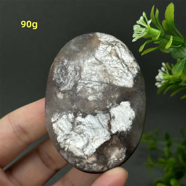 Purple Lepidolite Palm Stone-ToShay.org