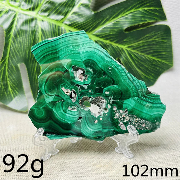Green Malachite Slice-ToShay.org