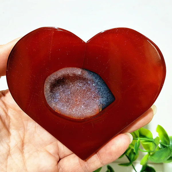 Red Agate Heart-ToShay.org