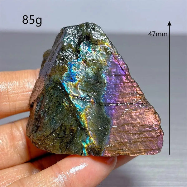 Blue Rainbow Labradorite Crystal-ToShay.org